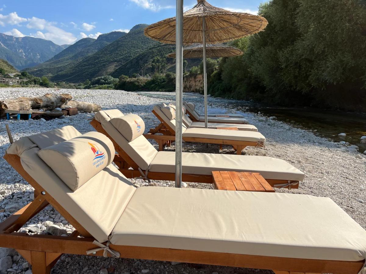 River Escape Villa - Private Beach, Scenic View & Bbq Tepelene المظهر الخارجي الصورة